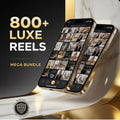 Luxe Ladies MEGA BUNDLE: La Videoteca Completa de 800+ Reels Faceless (Ahorra 40%)