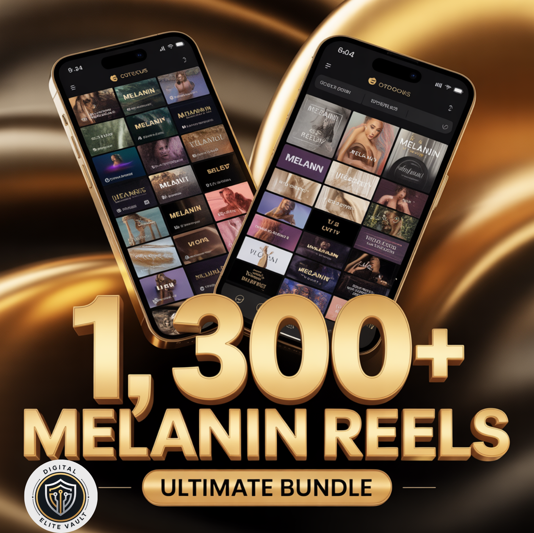 Melanin Master Vault: 1,300+ Reels (Colección Completa) 🔥