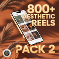 Aesthetic Vault Pack 2: 800+ Clips Boho & Slow Living 🌿
