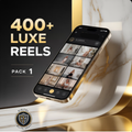 Luxe Ladies Pack 1: La Colección Definitiva de 400+ Reels Faceless de Alta Gama ✨