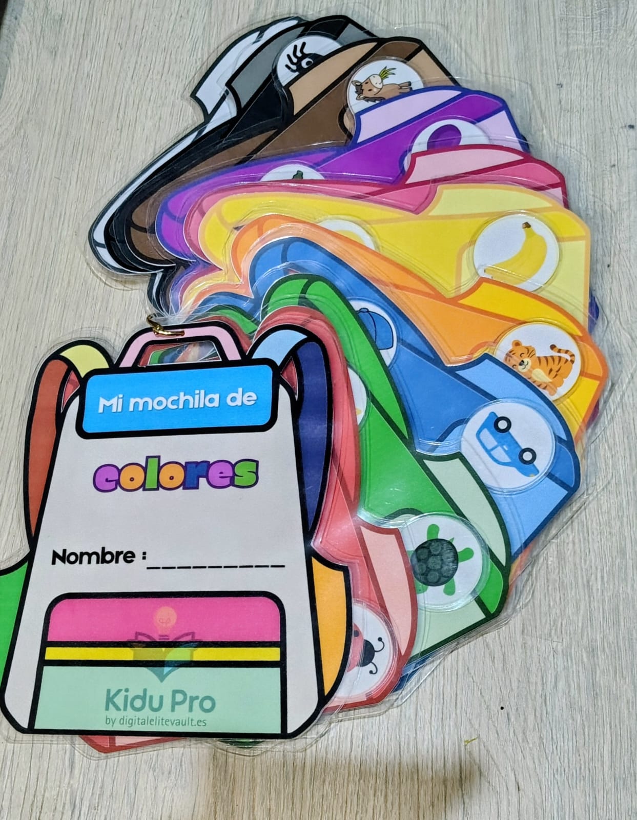 Mi mochila de colores
